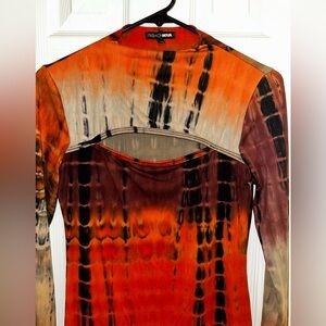 Fashion nova, Tie dye stretchy dress.